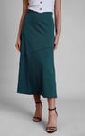 Classic Seam Detail Jersey Skirt