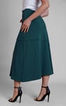 Classic Seam Detail Jersey Skirt