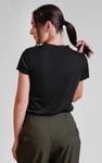 Lace-Up V Neck Short Sleeve Top