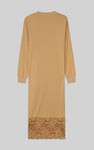 Lace Detail Long Sleeve Bodycon Dress