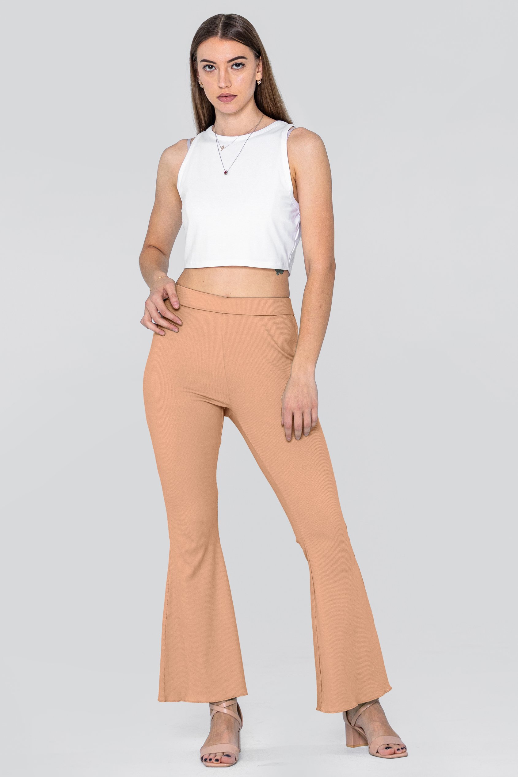 Women’s High Waisted Flare Leggings | Enorsia
