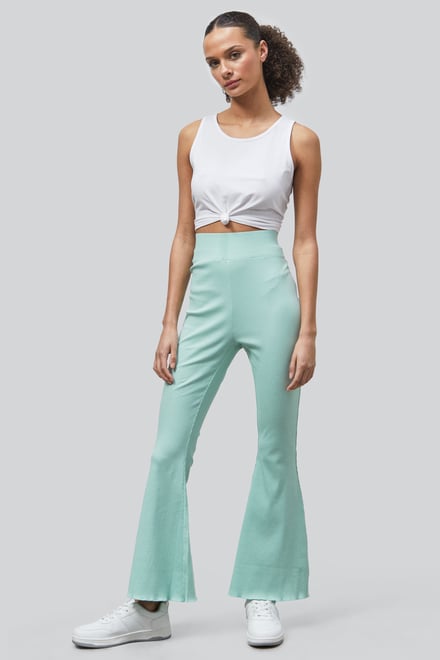 Women’s High Waisted Flare Leggings | Enorsia