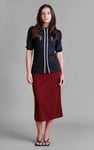 Classic flare Pull-On Jersey Skirt
