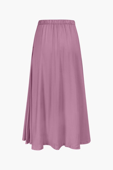A-Line Maxi Skirt with Front Slit