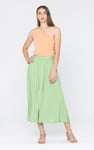 A-Line Maxi Skirt with Front Slit