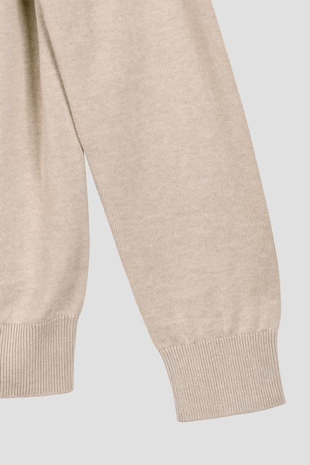 Mens V-Neck Knitted Jumper
