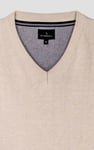 Mens V-Neck Knitted Jumper