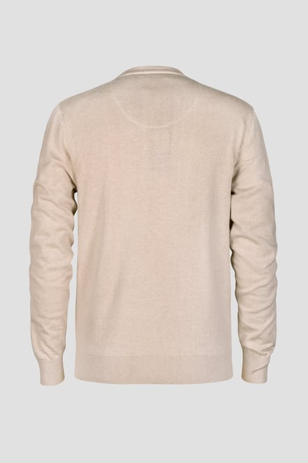 Mens V-Neck Knitted Jumper
