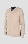 Mens V-Neck Knitted Jumper