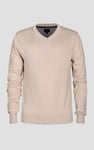 Mens V-Neck Knitted Jumper