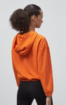 Jersey Hoodie With Elastic Waistband