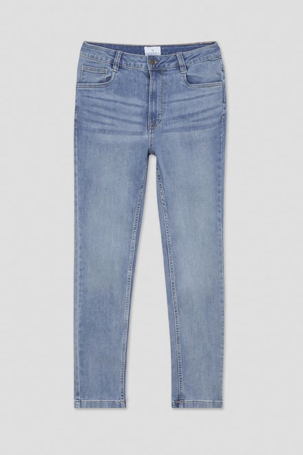 High Waist Slim Fit Jeans