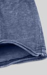Mens Indigo Wash Graphic T-Shirt