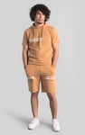 Mens Essential Hooded Tee & Shorts Set