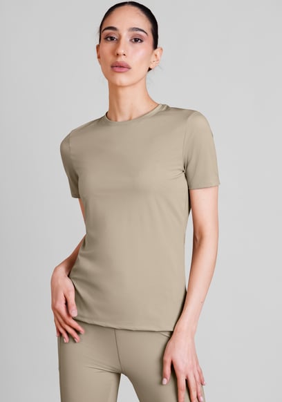 Slim Fit Moisture Wicking Active T-Shirt