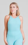 Pleated Front Racer Active Top