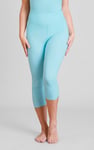 High Waisted Cropped Active Leggings