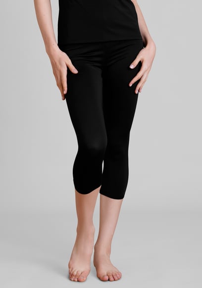 High Waisted Cropped Active Leggings
