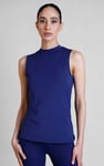 Womens High Neck  Active Vest