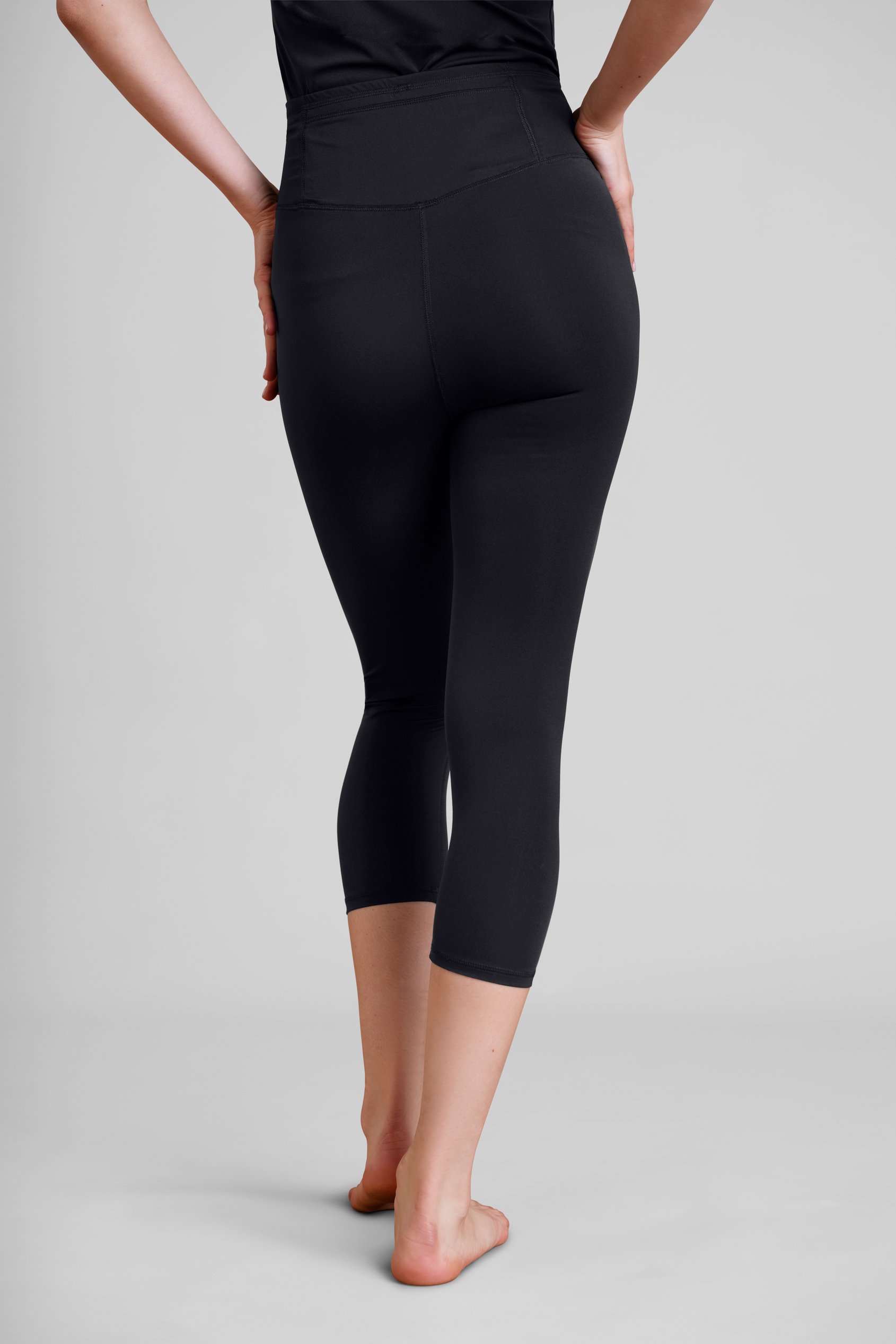 High Waisted Cropped Active Leggings