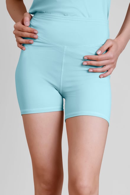 Womens High-Waist Sculpted Fit Active Shorts