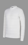 Cotton Textured Crew Neck Jumper