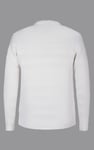 Cotton Textured Crew Neck Jumper