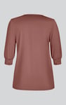 Womens V-Neck front Pleated Jersey Tops
