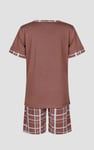 Boys Checked Shorts & T-Shirt Set (6yrs-11yrs)