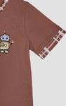Boys Checked Shorts & T-Shirt Set (6yrs-11yrs)