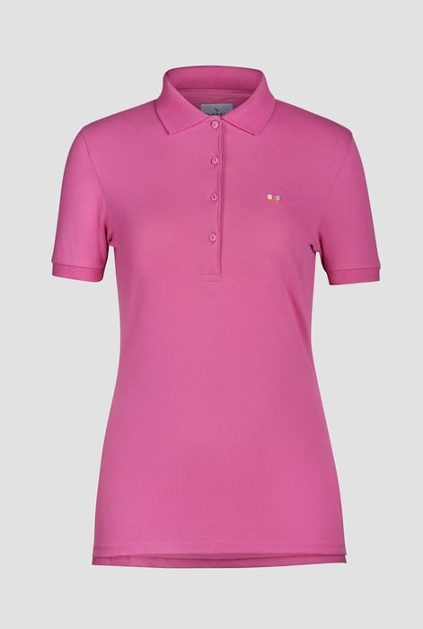 Light Blue Short Sleeve Cotton Pique Polo Shirt