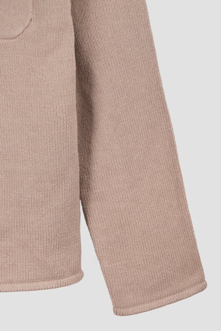 Men's Neutral Knitted Button Through Shirts