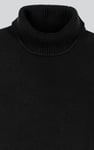 Sleeveless Roll Neck Knit Vest