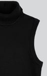 Sleeveless Roll Neck Knit Vest