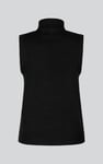 Sleeveless Roll Neck Knit Vest