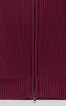Funnel Neck Two Way Zip Up Jumper