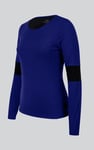 Womens Long Sleeve Colour Block Active Top