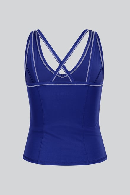 Women's Contrast Stitch  Vest Top