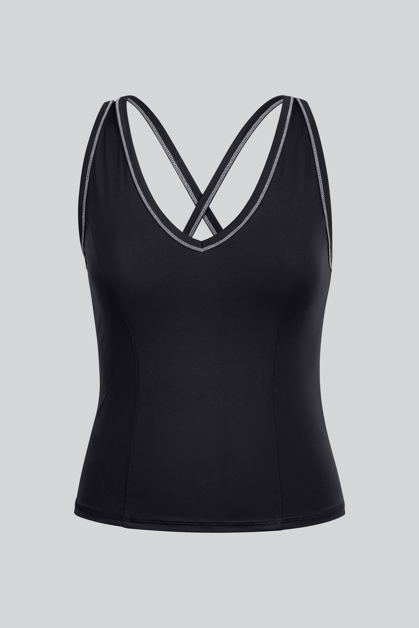 Women's Contrast Stitch  Vest Top