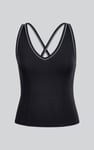 Women's Contrast Stitch  Vest Top