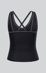 Women's Contrast Stitch  Vest Top
