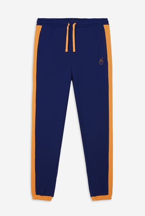 Mens Teal Christmas Relax Fit Joggers