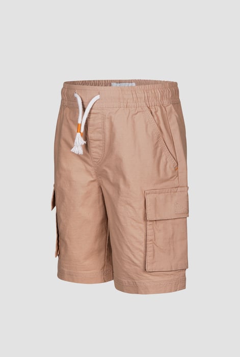 Boys Tan Utility Cargo Shorts (6yrs-14yrs)