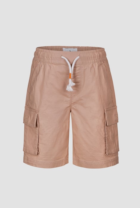 Boys Tan Utility Cargo Shorts (6yrs-14yrs)