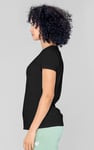 V-Neck Short Sleeve Slub T-Shirt