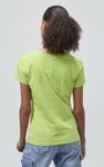 V-Neck Short Sleeve Slub T-Shirt