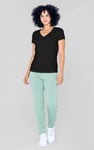 V-Neck Short Sleeve Slub T-Shirt