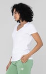 V-Neck Short Sleeve Slub T-Shirt