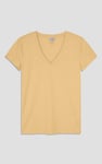 V-Neck Short Sleeve Slub T-Shirt