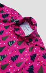 Side Tie Knot Christmas Print Bodycon Dress